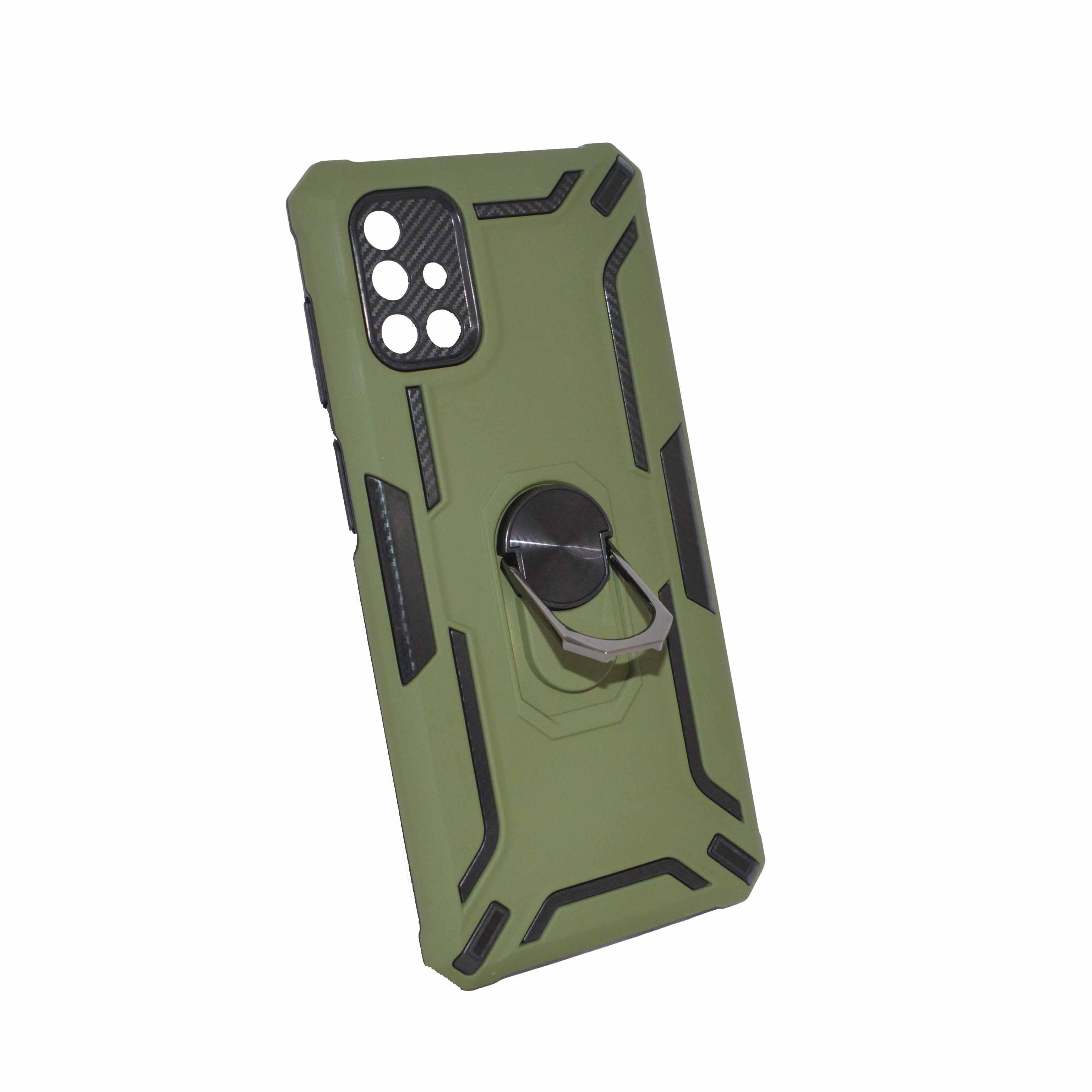 SAMSUNG  M51 Green Armor Cover Military Grade Protection Built-in Kickstand Car Holder Mobile Phone Case